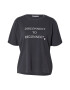 CATWALK JUNKIE Tricou 'CONNECT' gri metalic / alb - Pled.ro