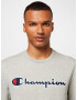 Champion Authentic Athletic Apparel Bluză de molton bleumarin / gri deschis / roșu / alb - Pled.ro