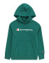 Champion Authentic Athletic Apparel Bluză de molton 'Classic' verde smarald / roșu / alb - Pled.ro