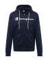 Champion Authentic Athletic Apparel Hanorac bleumarin / alb - Pled.ro