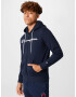 Champion Authentic Athletic Apparel Hanorac bleumarin / alb - Pled.ro