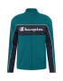 Champion Authentic Athletic Apparel Hanorac verde petrol / negru / alb - Pled.ro