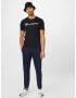 Champion Authentic Athletic Apparel Pantaloni bleumarin / alb - Pled.ro