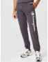 Champion Authentic Athletic Apparel Pantaloni gri închis / alb - Pled.ro