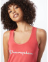 Champion Authentic Athletic Apparel Sport top roz / argintiu - Pled.ro