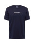 Champion Authentic Athletic Apparel Tricou 'Legacy' bleumarin / alb - Pled.ro