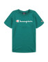 Champion Authentic Athletic Apparel Tricou 'Classic' verde smarald / roșu / alb - Pled.ro