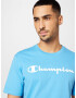 Champion Authentic Athletic Apparel Tricou albastru deschis / roșu / alb - Pled.ro