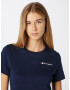 Champion Authentic Athletic Apparel Tricou bleumarin / alb - Pled.ro