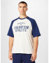 Champion Authentic Athletic Apparel Tricou 'Legacy' bleumarin / alb natural - Pled.ro