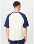 Champion Authentic Athletic Apparel Tricou 'Legacy' bleumarin / alb natural - Pled.ro