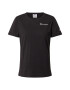 Champion Authentic Athletic Apparel Tricou negru / alb - Pled.ro