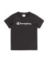 Champion Authentic Athletic Apparel Tricou negru / alb - Pled.ro