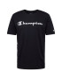 Champion Authentic Athletic Apparel Tricou negru / alb - Pled.ro