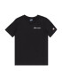 Champion Authentic Athletic Apparel Tricou negru / alb - Pled.ro