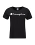 Champion Authentic Athletic Apparel Tricou negru / alb - Pled.ro