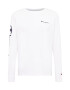 Champion Authentic Athletic Apparel Tricou negru / alb - Pled.ro