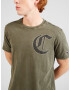 Champion Authentic Athletic Apparel Tricou 'Pop Punk' bleumarin / verde / verde închis / alb - Pled.ro