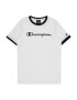 Champion Authentic Athletic Apparel Tricou 'Ringer' negru / alb - Pled.ro