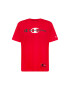 Champion Authentic Athletic Apparel Tricou roșu / negru / alb - Pled.ro