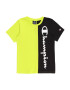 Champion Authentic Athletic Apparel Tricou verde neon / negru / alb - Pled.ro