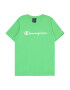 Champion Authentic Athletic Apparel Tricou verde deschis / roșu / alb - Pled.ro