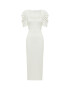 Chancery Rochie 'JASMINE' alb - Pled.ro