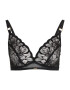 Chantelle Sutien 'FLEURS' negru - Pled.ro