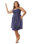 Chi Chi Curve Rochie de cocktail albastru / bleumarin - Pled.ro