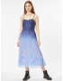 Chi Chi London Rochie bleumarin / albastru deschis / roz - Pled.ro