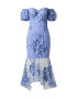 Chi Chi London Rochie de cocktail albastru porumbel / albastru deschis - Pled.ro