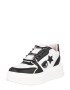 Chiara Ferragni Sneaker low 'SCHOOL' negru / alb - Pled.ro