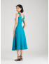 Closet London Rochie de cocktail cyan - Pled.ro