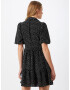 Closet London Rochie tip bluză negru / alb - Pled.ro