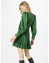 Closet London Rochie tip bluză verde - Pled.ro