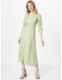 Closet London Rochie verde deschis / lila / portocaliu piersică - Pled.ro