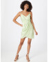 Closet London Rochie verde pastel / roz - Pled.ro