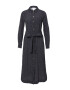 Coast Rochie tip bluză negru / alb - Pled.ro