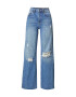 Colourful Rebel Jeans 'Gaia' albastru denim - Pled.ro