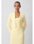 COMMA Bolero galben pastel - Pled.ro