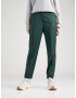 comma casual identity Pantaloni cu dungă verde închis - Pled.ro