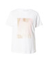 comma casual identity Tricou maro deschis / roz pastel / alb - Pled.ro