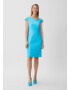 COMMA Rochie de cocktail cyan - Pled.ro