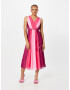 COMMA Rochie fucsia / roz / roz închis - Pled.ro