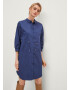 COMMA Rochie tip bluză bleumarin - Pled.ro