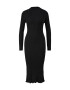 COMMA Rochie tricotat negru - Pled.ro