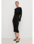 COMMA Rochie tricotat negru - Pled.ro