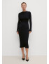 COMMA Rochie tricotat negru - Pled.ro