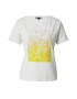 COMMA Tricou galben citron / alb - Pled.ro