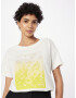 COMMA Tricou galben citron / alb - Pled.ro